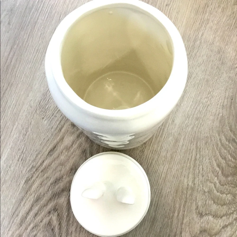 Bunny Ceramic Canister By 10 Strawberry Street - Picture 7 of 11